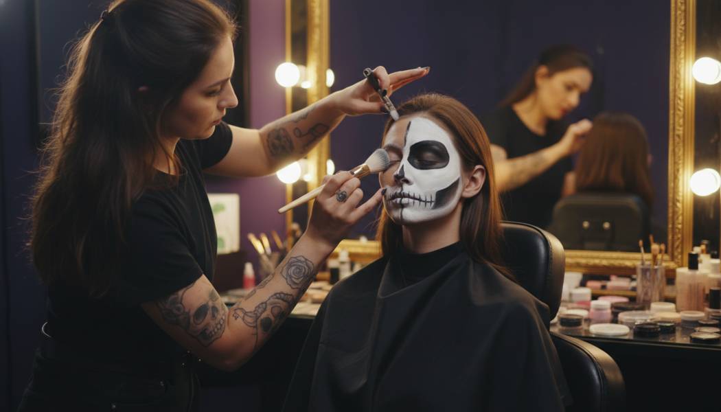  Dịch Vụ Vẽ Mặt Halloween Tại Quận 2. Anh 4